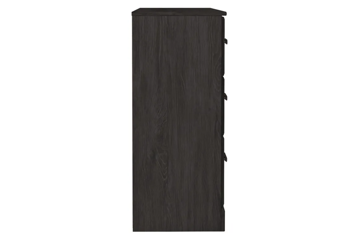 Stelsie Dresser In Dark Charcoal