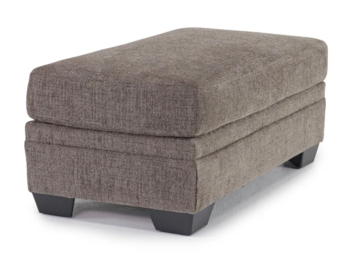 Stonemeade Ottoman In Nutmeg