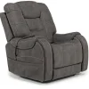 Str 3 Power Lift Chair W/ Wireless Charger In Gunmetal