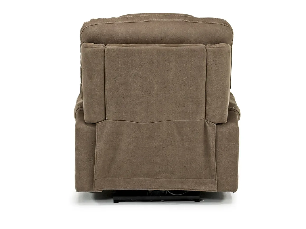 Str 3 Power Recliner W/ Wireless Charger In Gunmetal