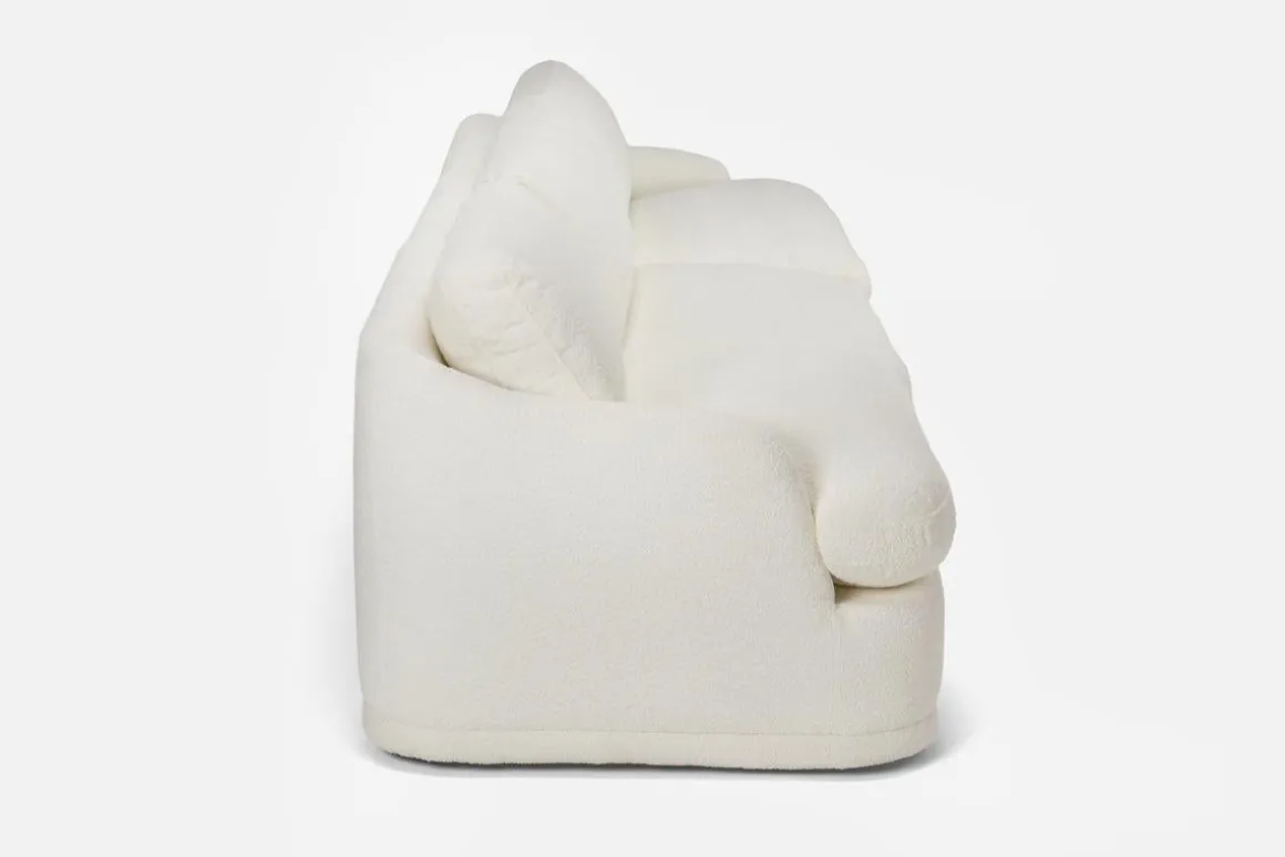 Stratus Crypton Performance Sofa In Jennie Snow