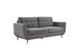 Sussex Sofa & Loveseat In Light Gray
