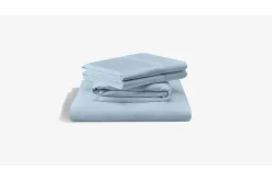 Tempur-Pedic Luxe Egyptian Sheets In Silver Mist, Twin