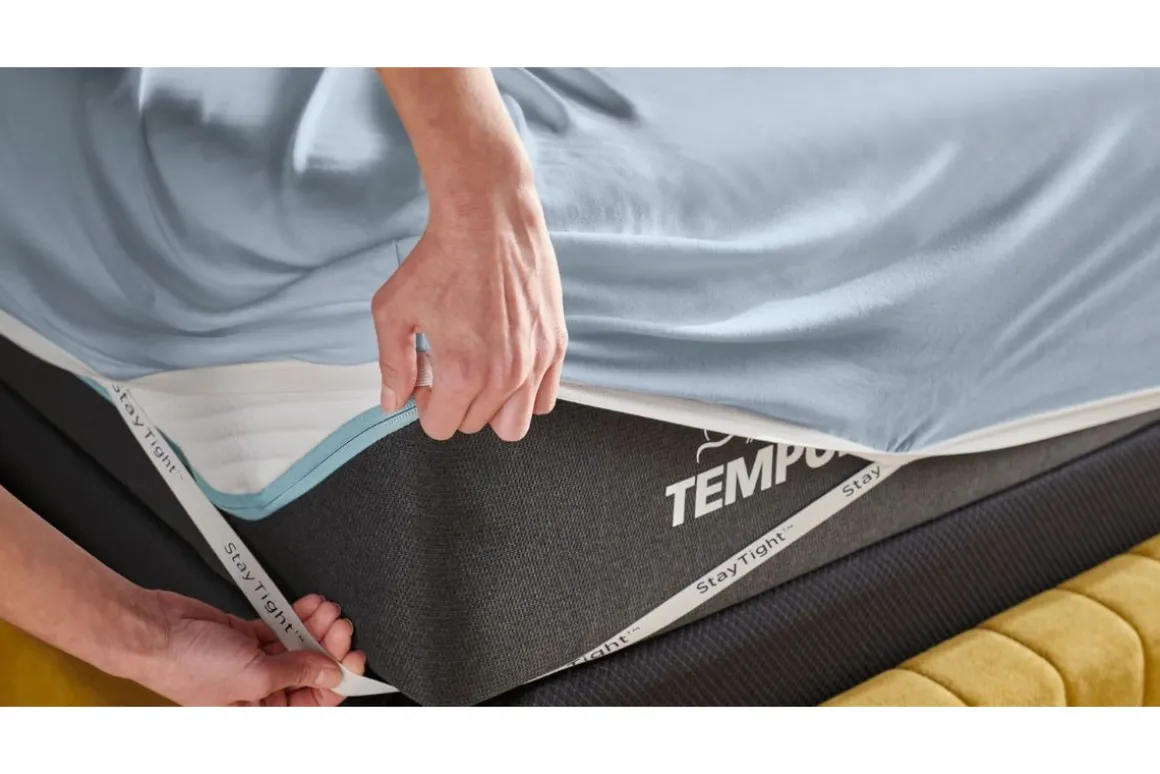 Tempur-Pedic Rayon Sheets In Sandstone, Twin