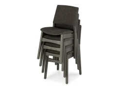 Transformer Extendable Dining Table, 4 Chairs & Bench In Scandinavian Oak
