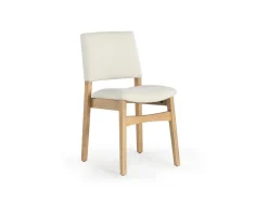 Transformer Round Extendable Dining Table, 4 Chairs & Bench In Scandinavian Oak