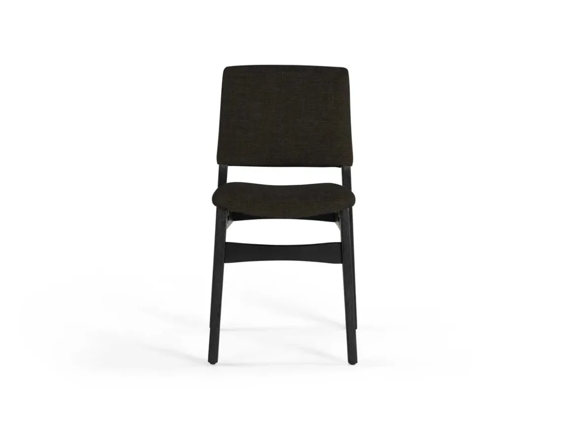 Transformer Stackable Side Chair In Scandinavian Oak & Creamy