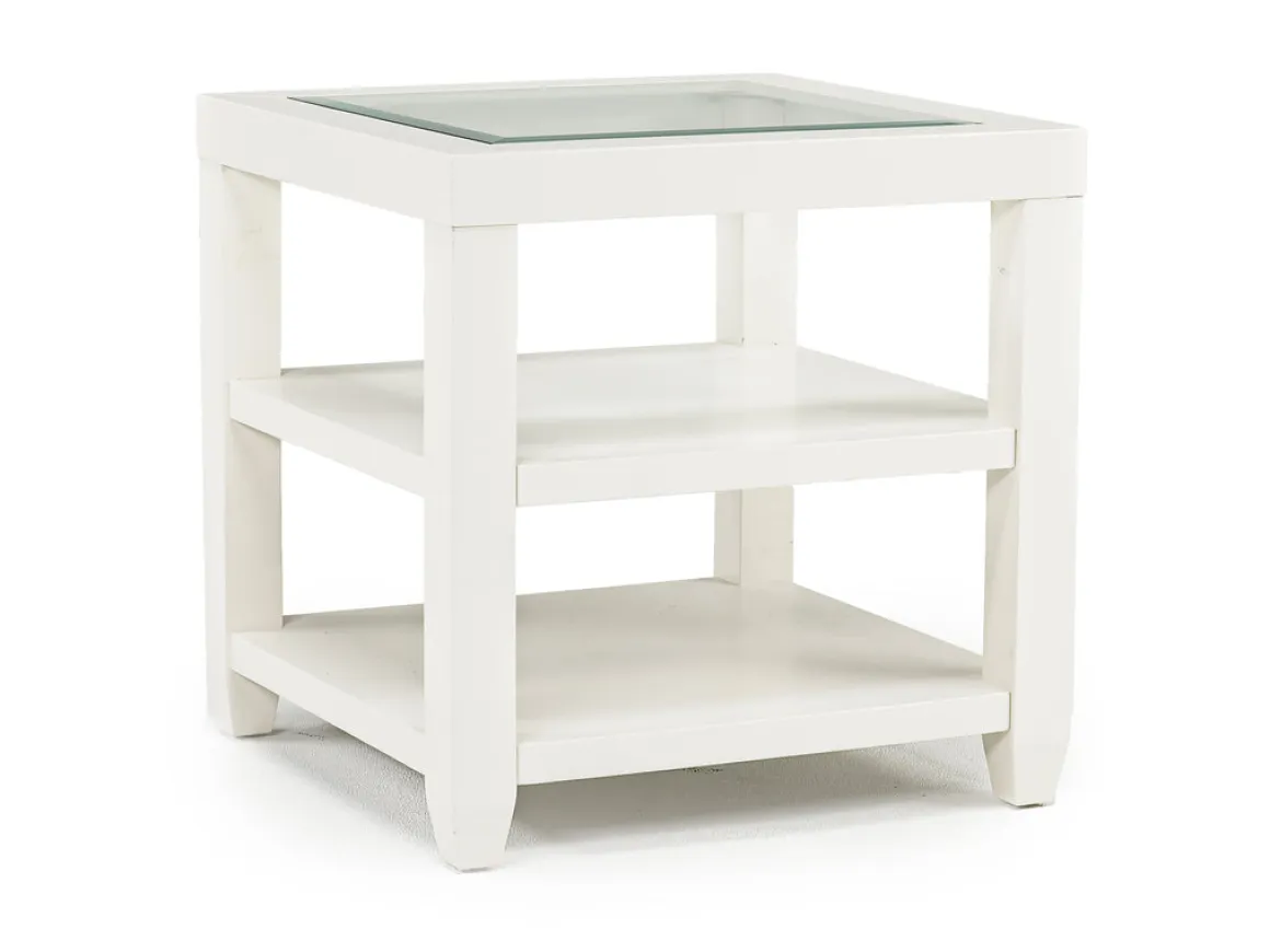Urban End Table In White
