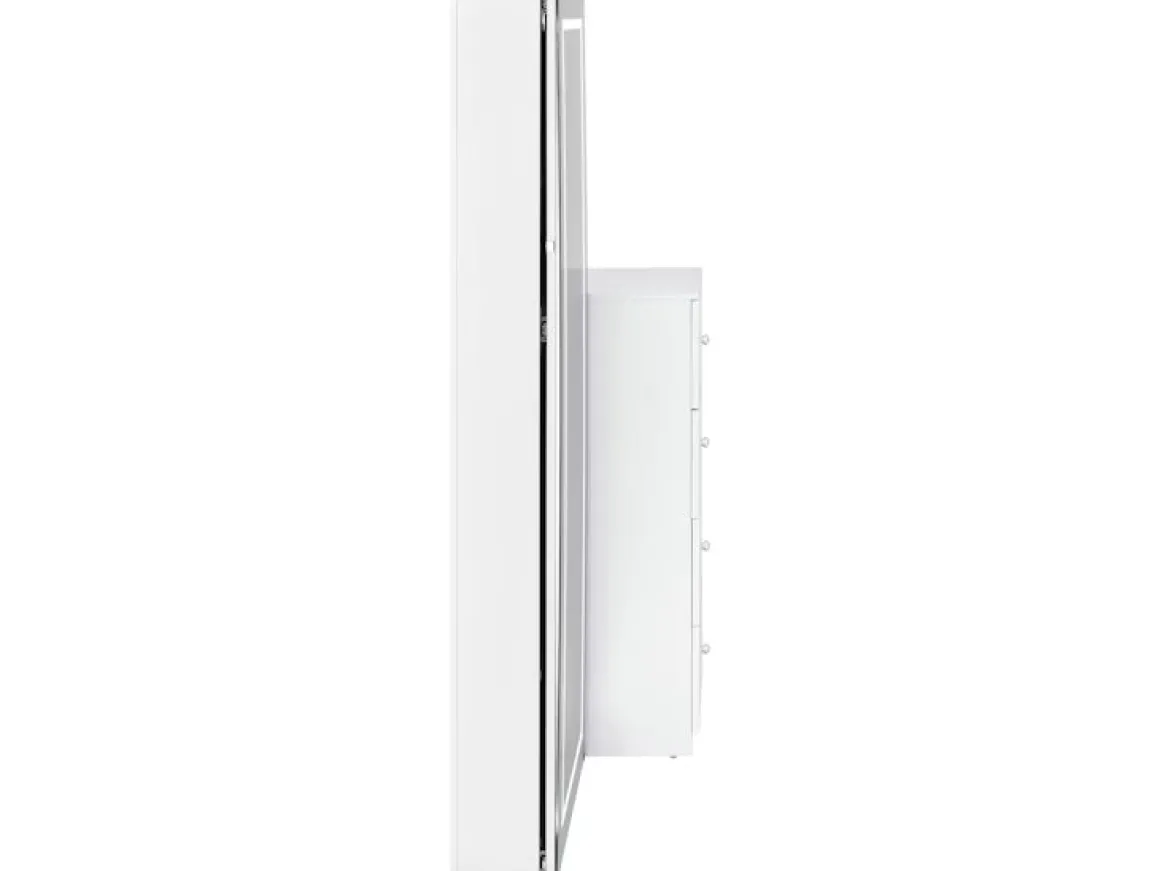 Vancouver Vanity & Mirror In White
