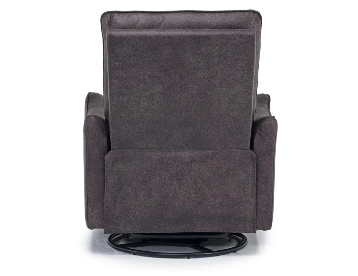 Vasco Recliner In Dallas Light Gray Leather