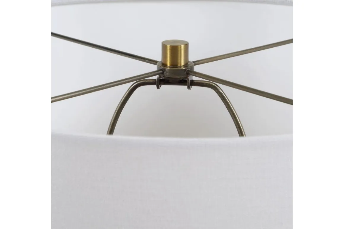 Vera Glass Lamp In Green