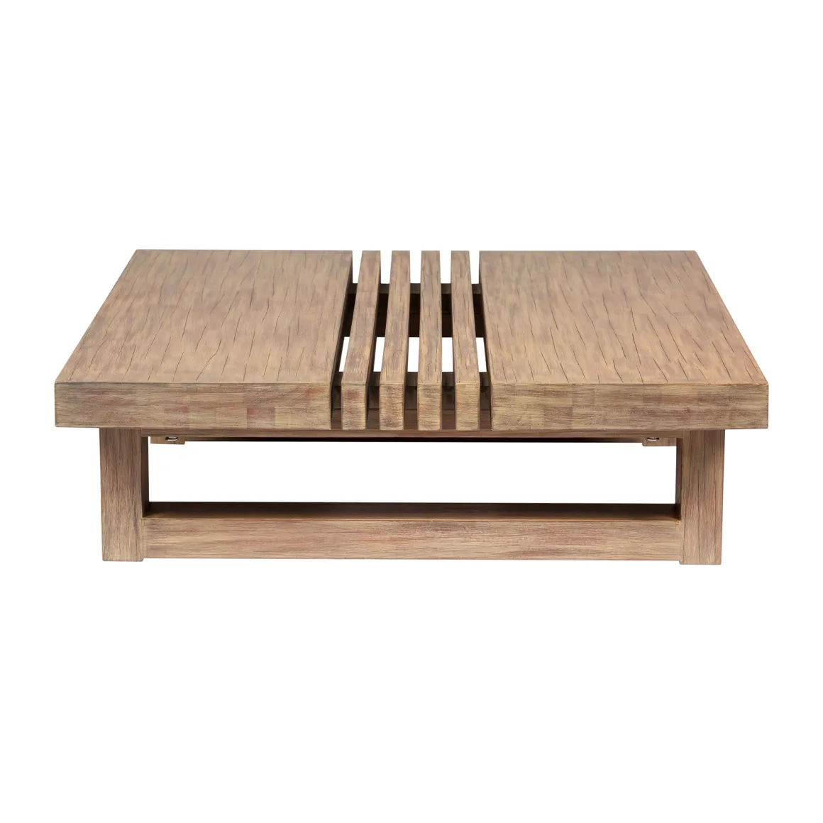 Vivid Outdoor Coffee Table In Brown