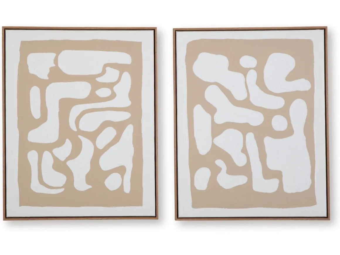 Waldett Abstract Wall Art, Set Of 2
