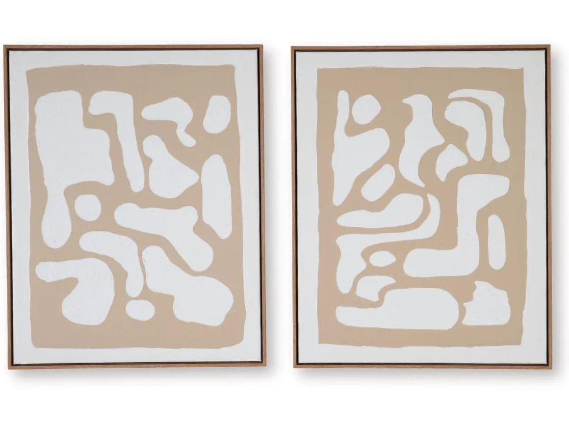 Waldett Abstract Wall Art, Set Of 2