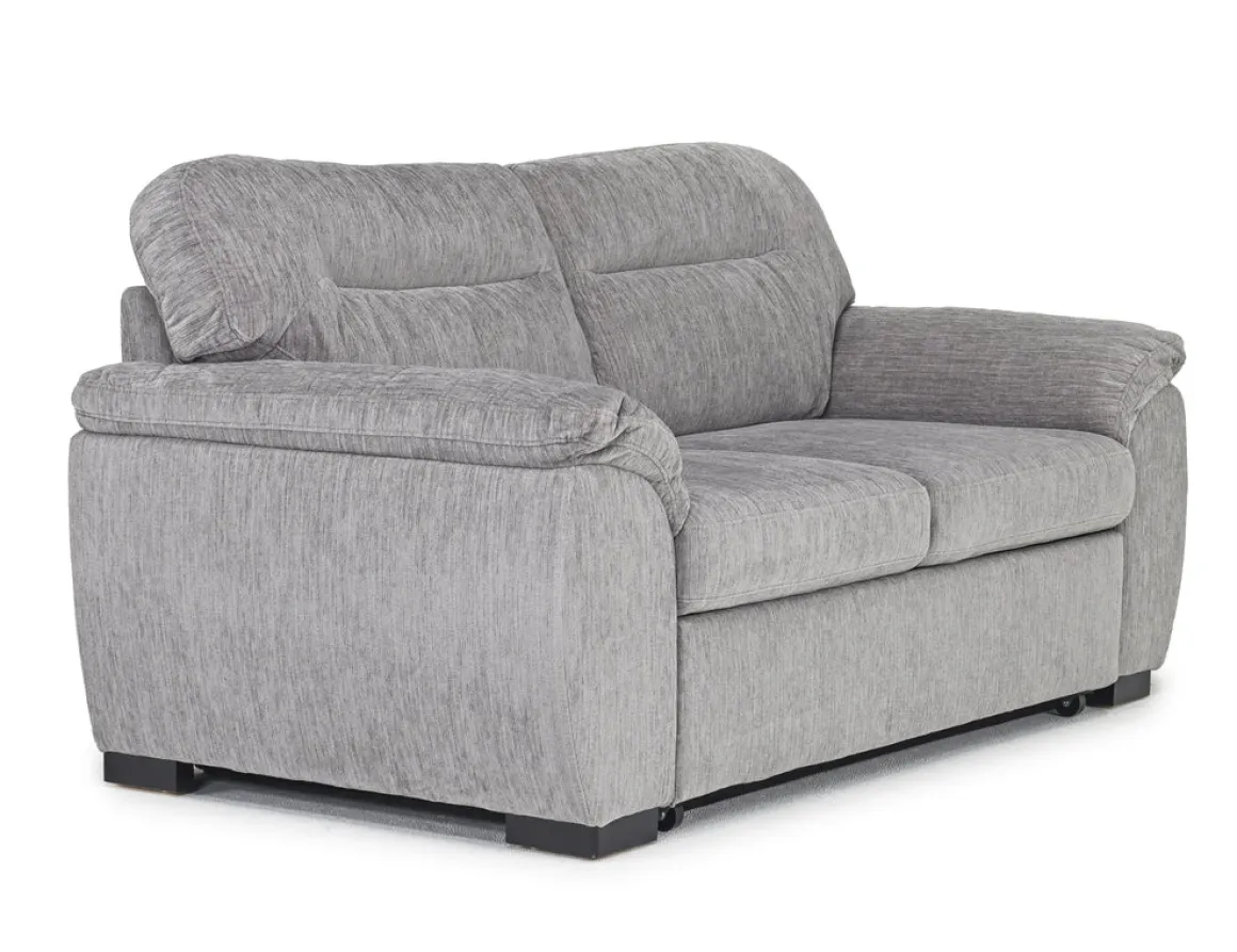 Wanda Queen Pullout Sofa & Full Pullout Loveseat In Gray
