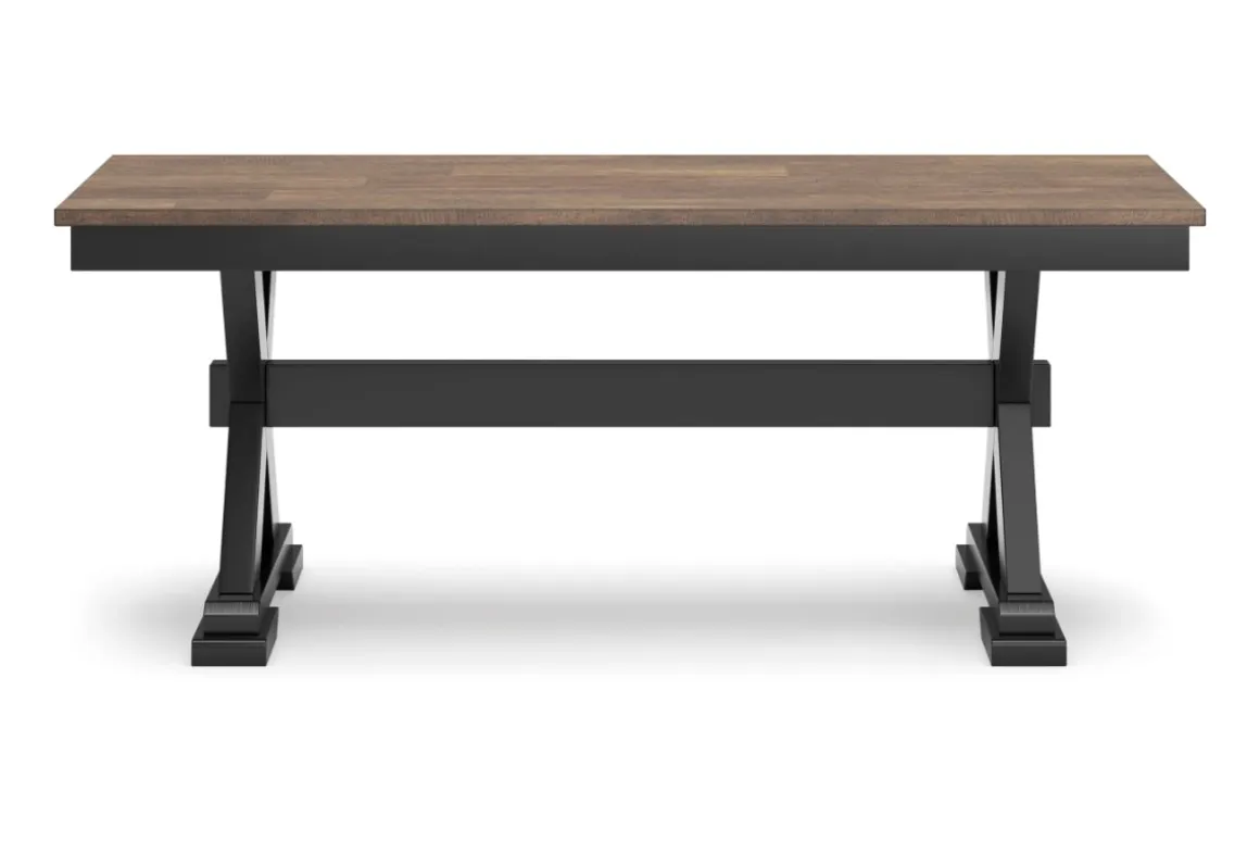 Wildenauer Dining Bench In Brown/Black