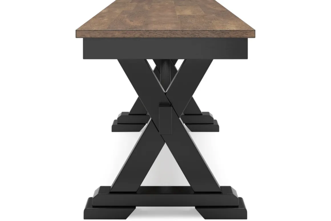Wildenauer Dining Bench In Brown/Black