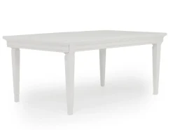 Willowbrook Dining Table, 4 Chairs & Bench In Pebble, Slat