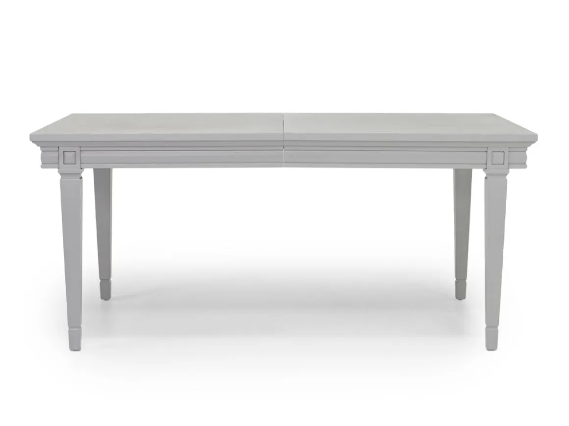 Willowbrook Dining Table, 4 Chairs & Bench In Pebble, Slat