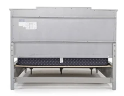 Willowbrook Panel Bed In Pebble, Queen