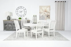 Willowbrook Side Chair In Pebble, Upholstered