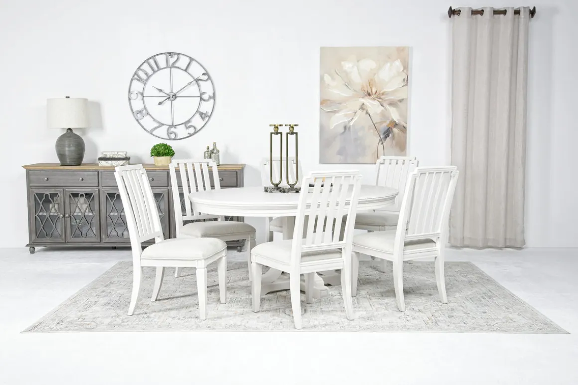 Willowbrook Side Chair In Pebble, Upholstered