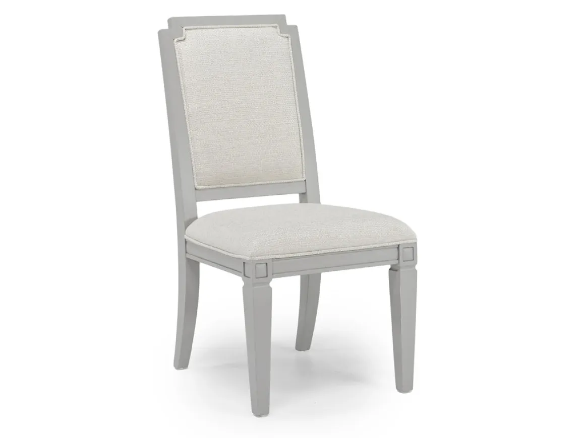 Willowbrook Side Chair In Pebble, Upholstered
