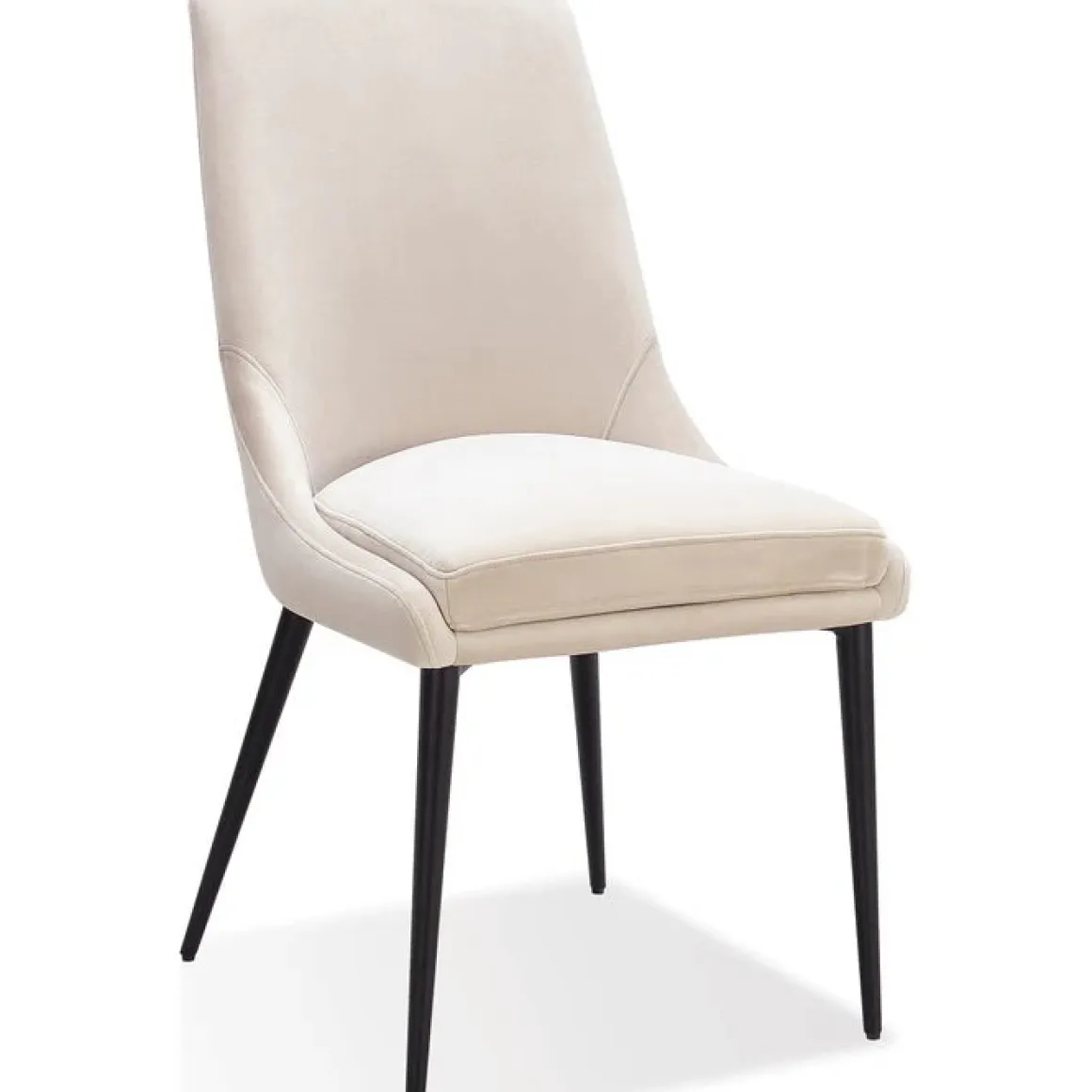 Winston Round Dining Table & 4 Chairs In Black/Ash Gray