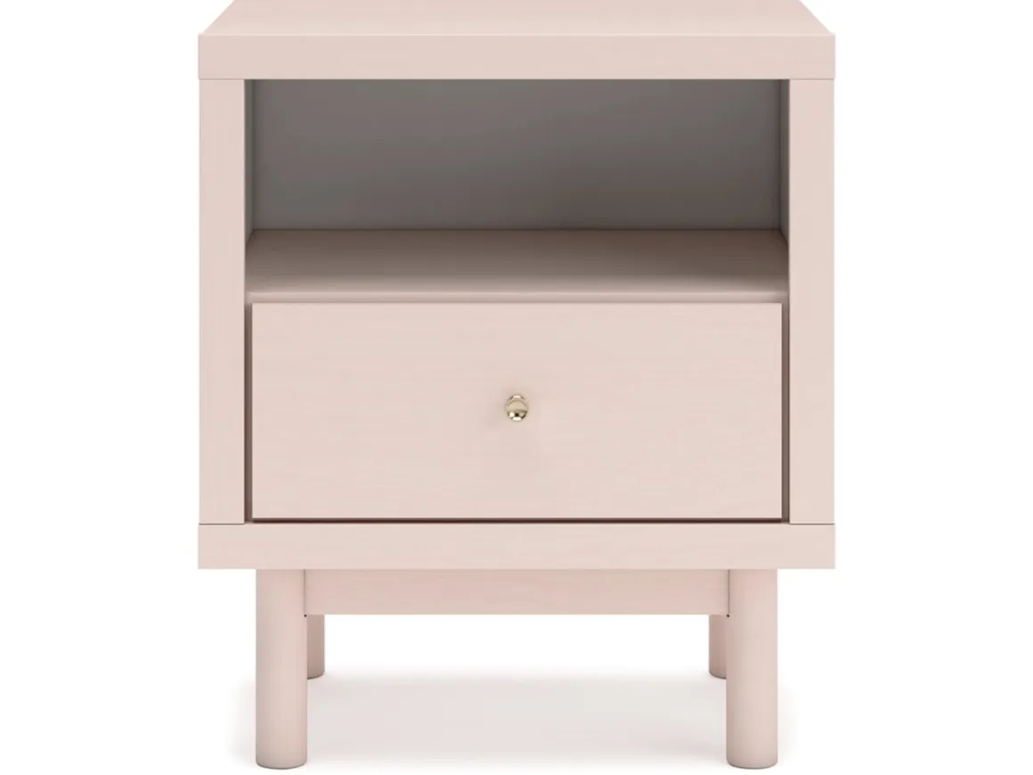 Wistenpine Nightstand In Blush