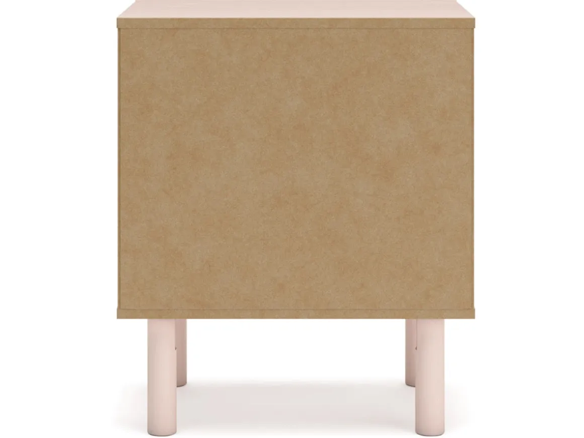 Wistenpine Nightstand In Blush