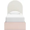 Wistenpine Panel Bed In Blush, Twin