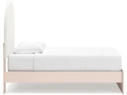 Wistenpine Panel Bed In Blush, Twin