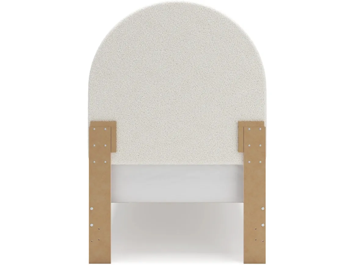 Wistenpine Panel Bed In Blush, Twin