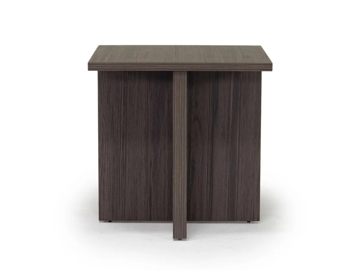 Zendex Coffee Table & End Table Set In Brown